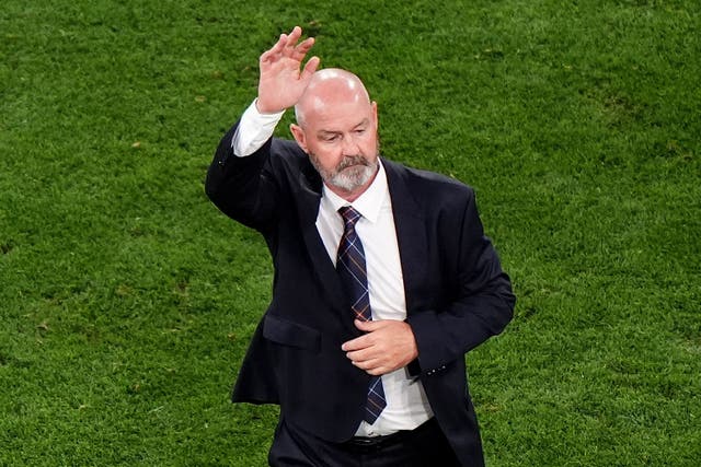 Steve Clarke urged Scotland to bounce back from their Germany hammering (Bradley Collyer/PA)
