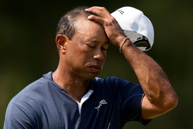 Tiger Woods missed the cut in what could be his last US Open (Matt York/AP)