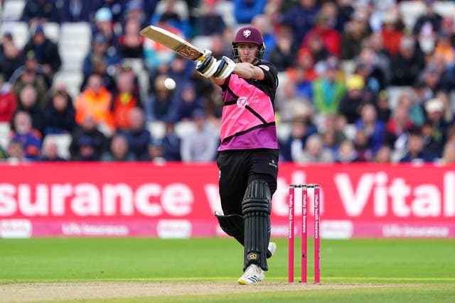 Somerset’s Tom Kohler-Cadmore helped his side to victory (Mike Egerton/PA)