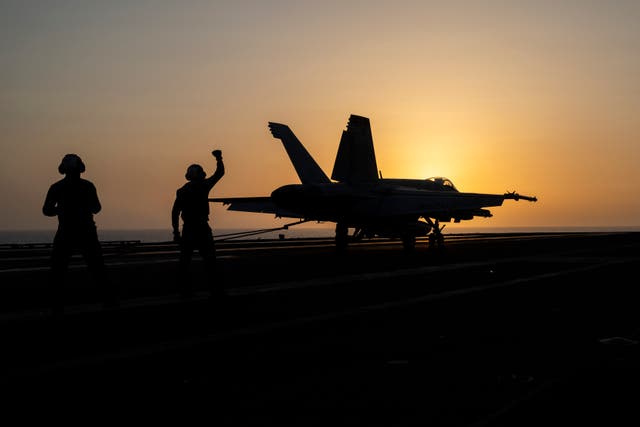 APTOPIX Mideast Tensions US Navy