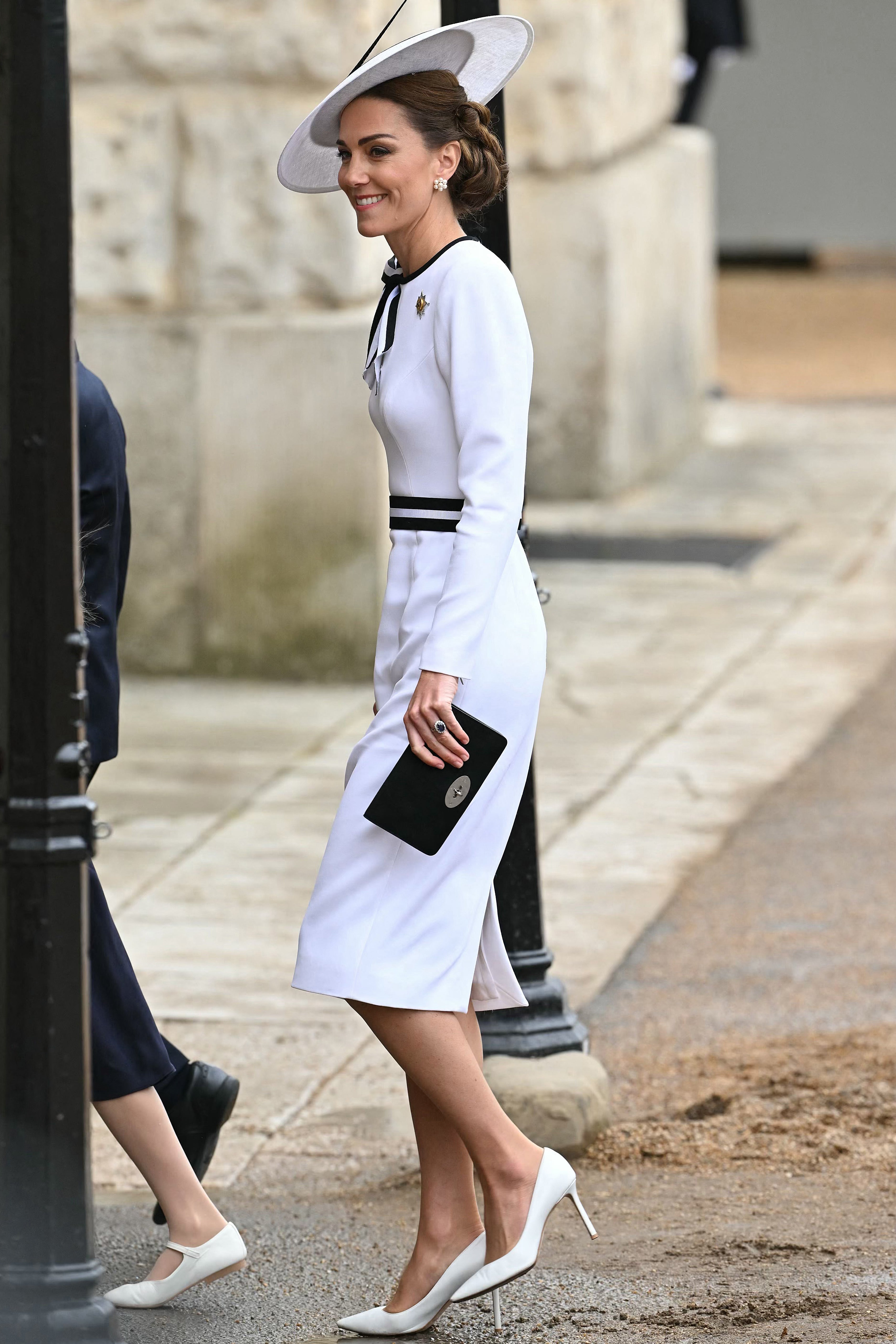 Princess of Wales arrives to Horse Guards Parades in a bold return to public life for the first time since being diagnosed with cancer