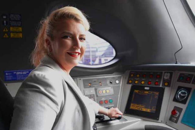 <p>At the controls: Labour’s ‘passenger-in-chief’, Louise Haigh</p>