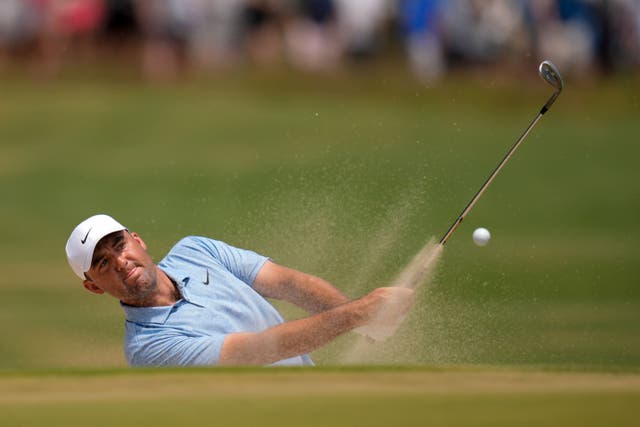 Scottie Scheffler will reconsider his pre-major schedule after a disappointing US Open (Mike Stewart/AP)