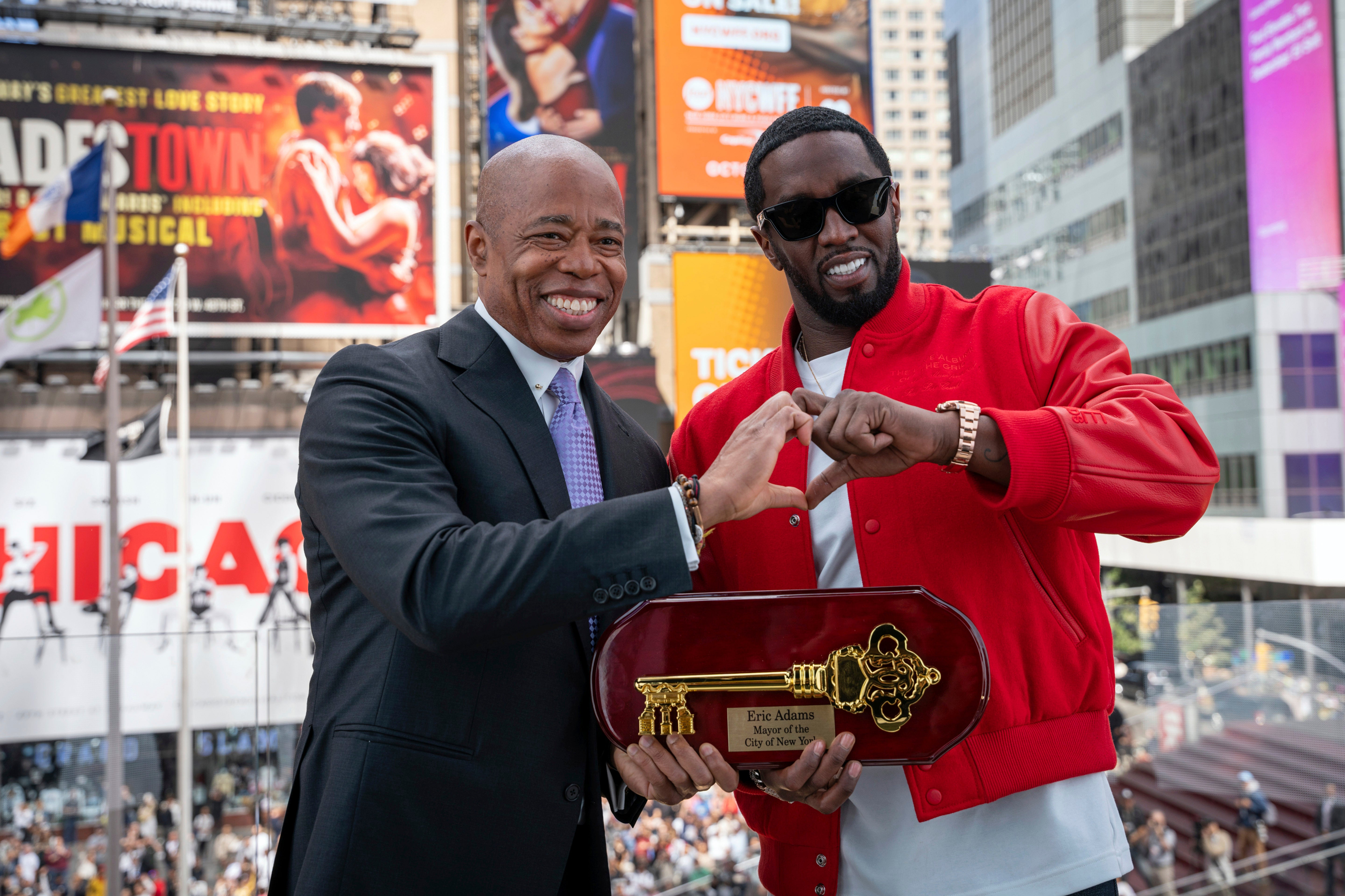 diddy, eric adams, new york city, diddy returns key to new york city at mayor’s request following domestic abuse video