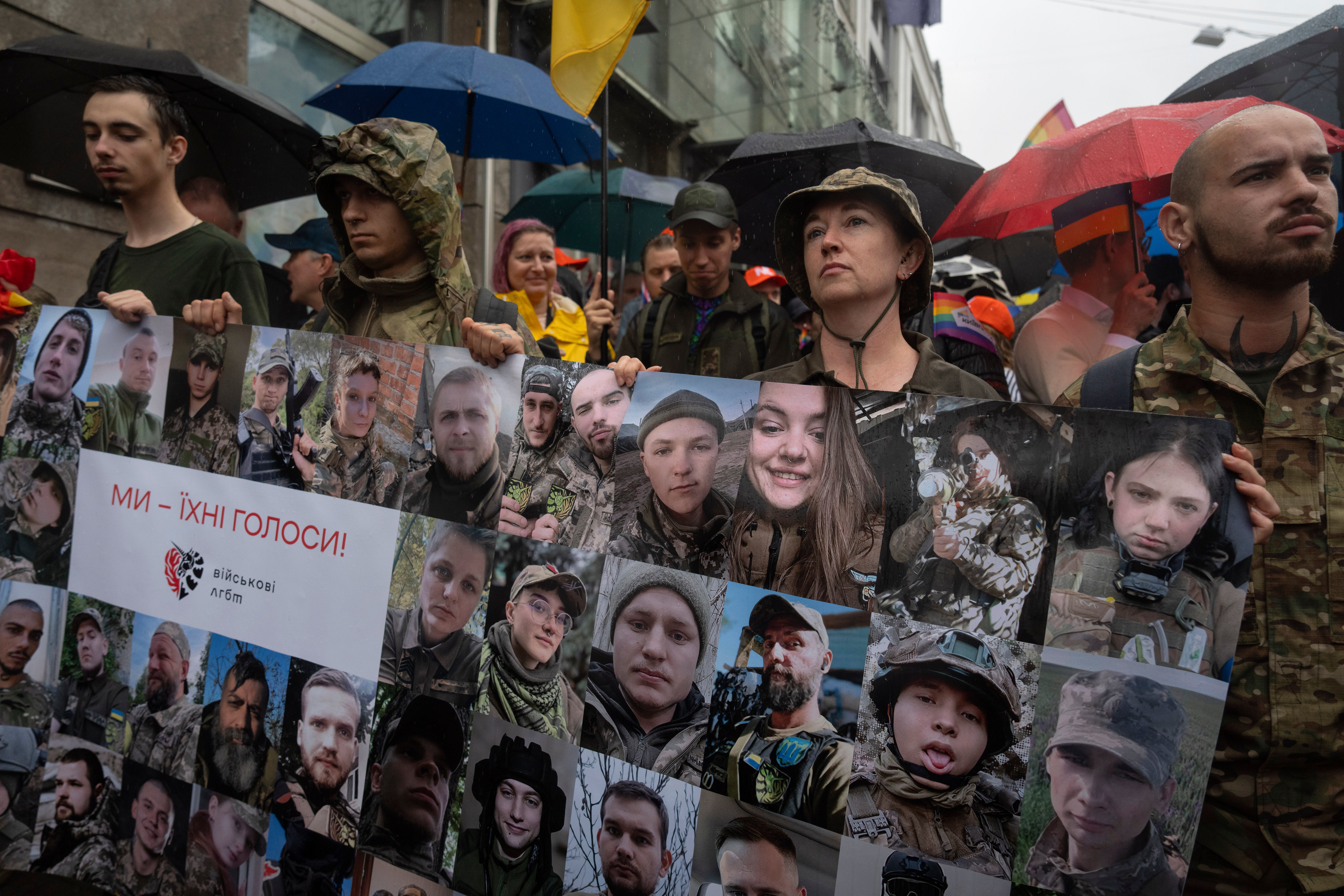 Russia Ukraine War Pride Parade