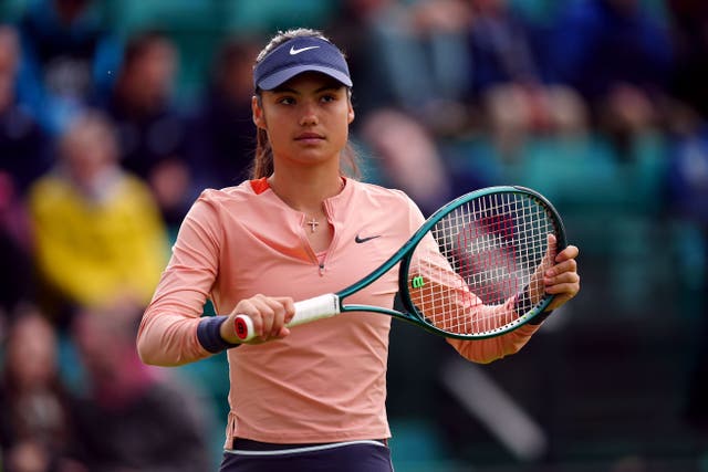 Emma Raducanu will not be part of the Team GB tennis squad at the Paris Games (Mike Egerton/PA)