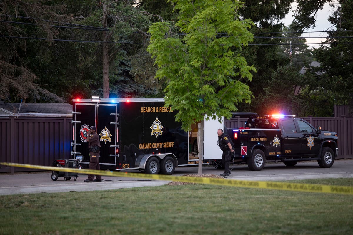 Eight injured including boy, 8, shot in head after gunman opens fire at splash pad