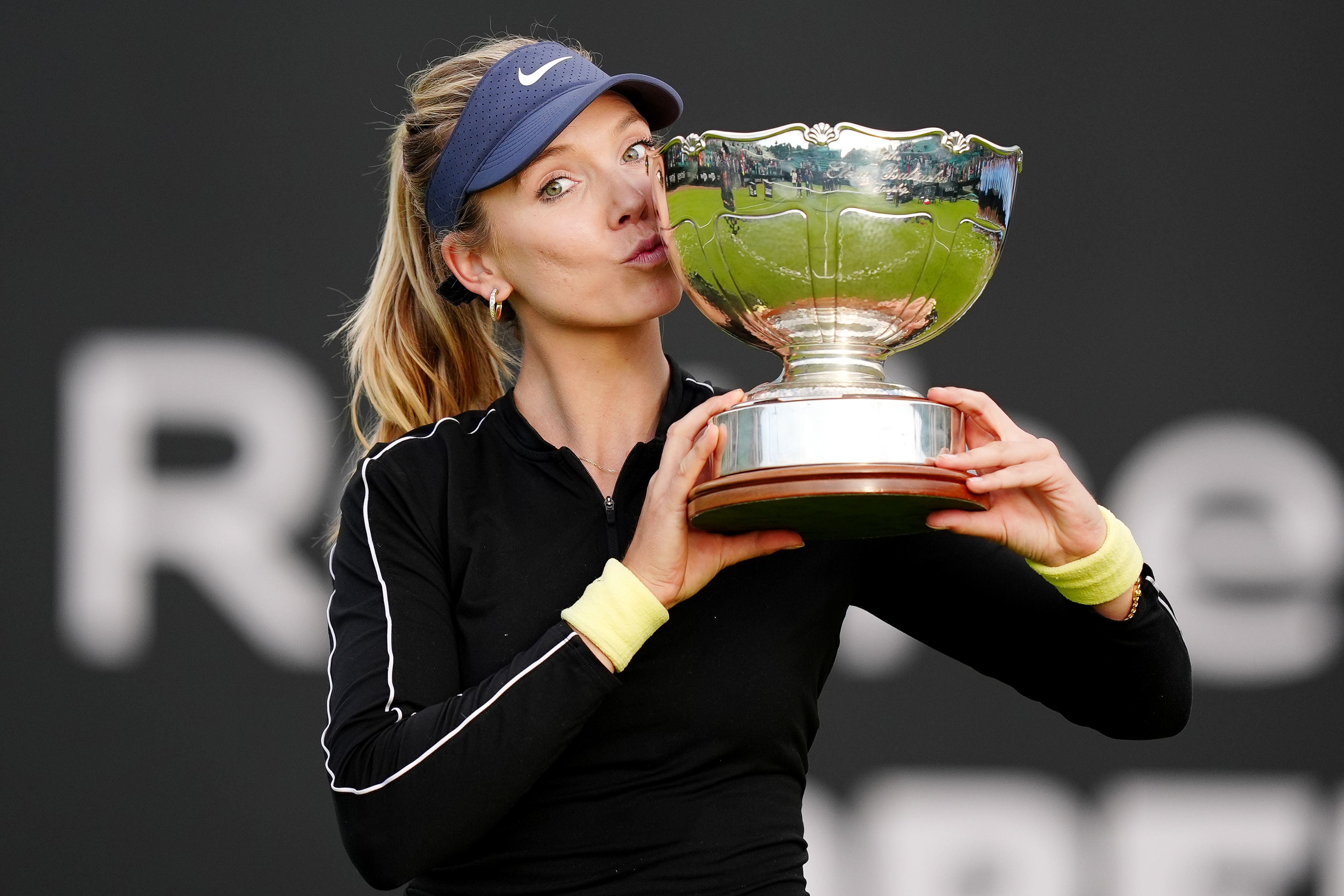 Katie Boulter retained her title in Nottingham