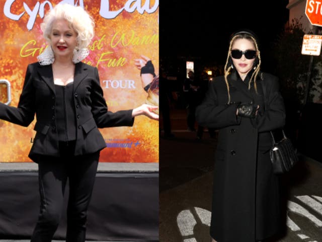 <p>Cyndi Lauper dishes on feud with Madonna when they rose to fame in the 80s </p>