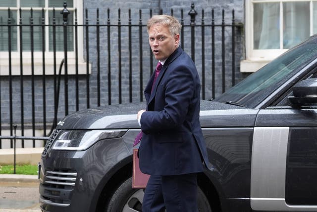 <p>Defence secretary Grant Shapps said he was ‘a realist’</p>