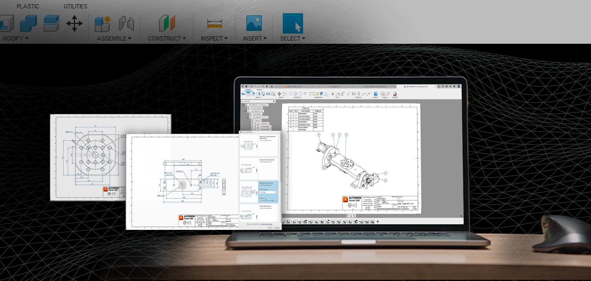 Drawing Automation in Fusion is a tool that automates the tedious steps of creating technical drawings to send to manufacturers.