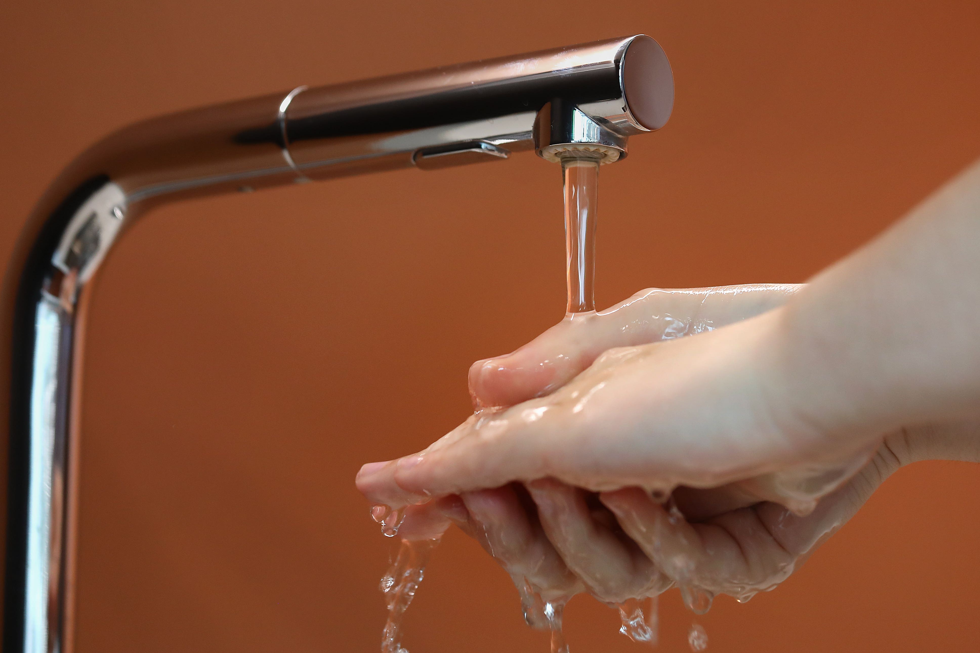 People are advised to wash their hands with soap and warm water to help stop any further spread of infection