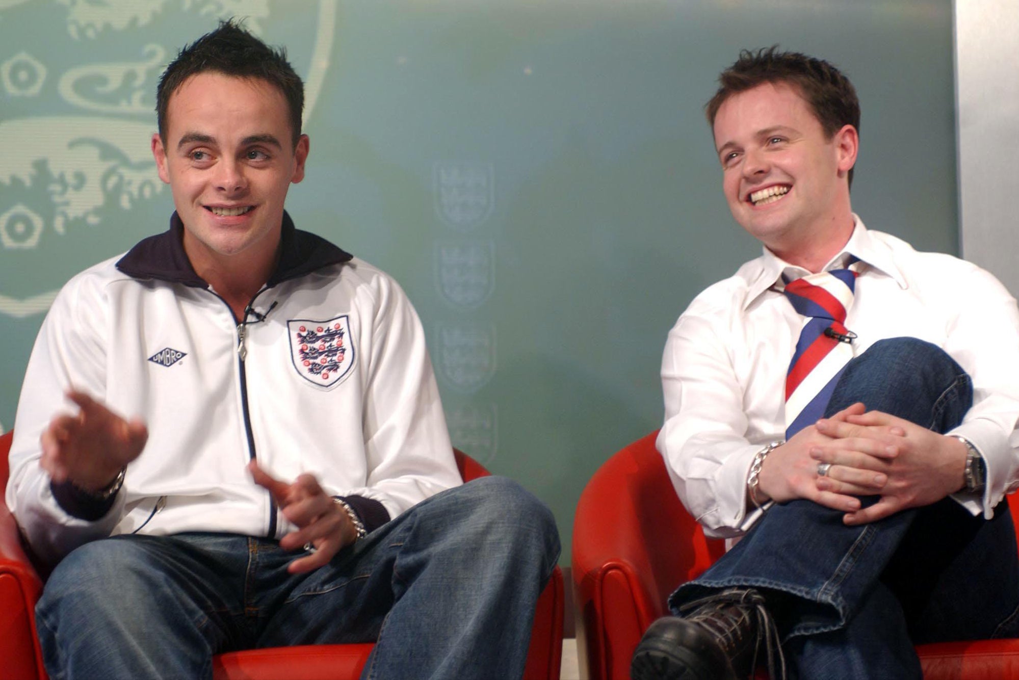Ant and Dec’s track was given the FA’s seal of approval