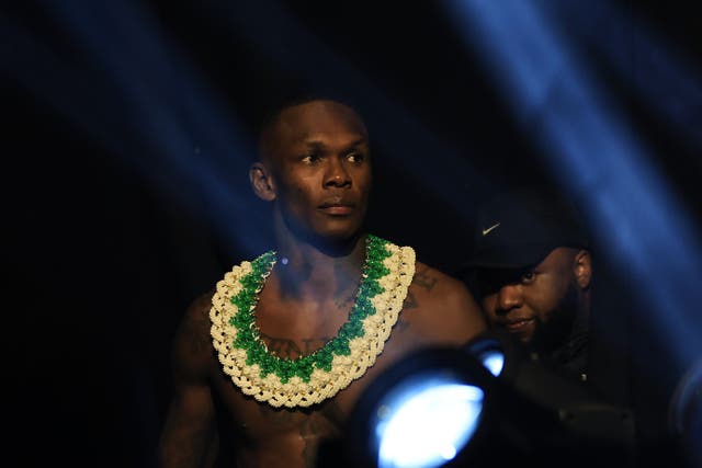 <p>Israel Adesanya is a former two-time UFC middleweight champion </p>