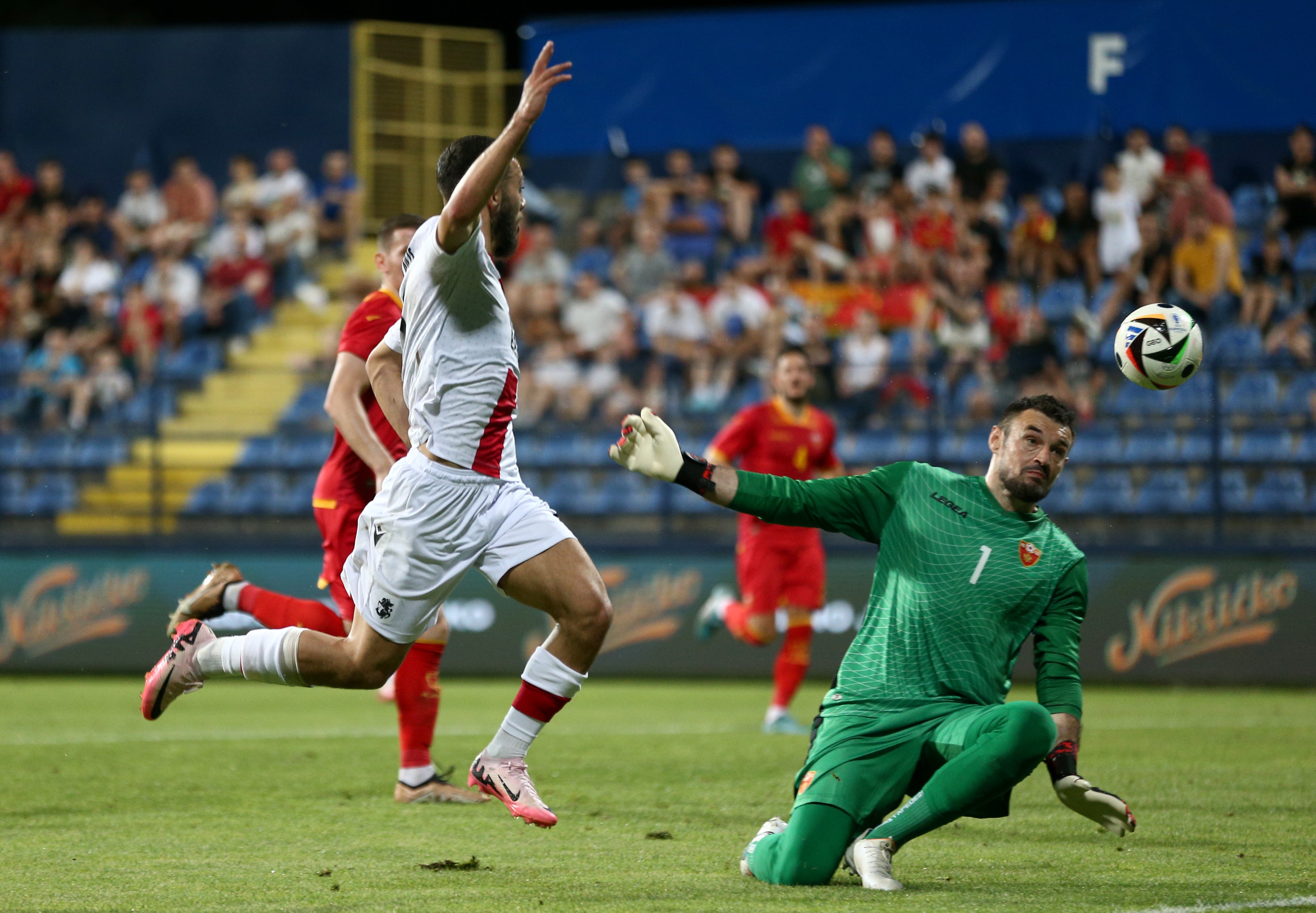 Mikautadze scored for Georgia ahead of the Euros