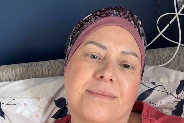 <p>Sarah Roch, 43, was diagnosed with cervical cancer in 2019 and is now terminal</p>
