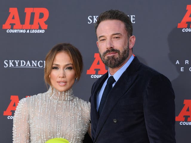 <p>Jennifer Lopez and Ben Affleck </p>