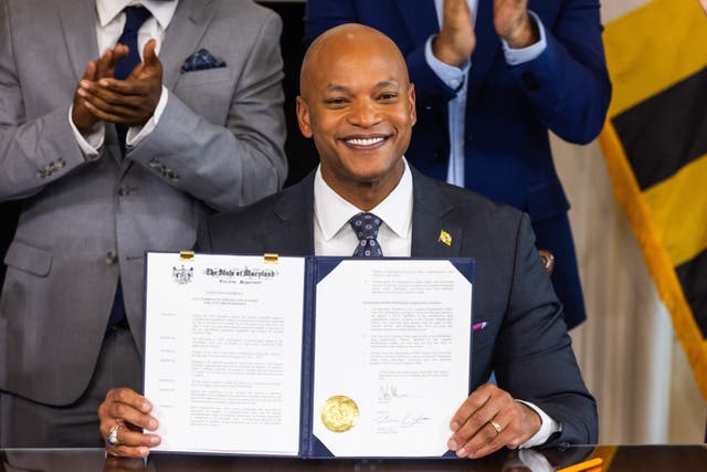 <p>Maryland Governor Wes Moore issued a pardon for more than 100,000 people convicted of low-level cannabis posession charges </p>