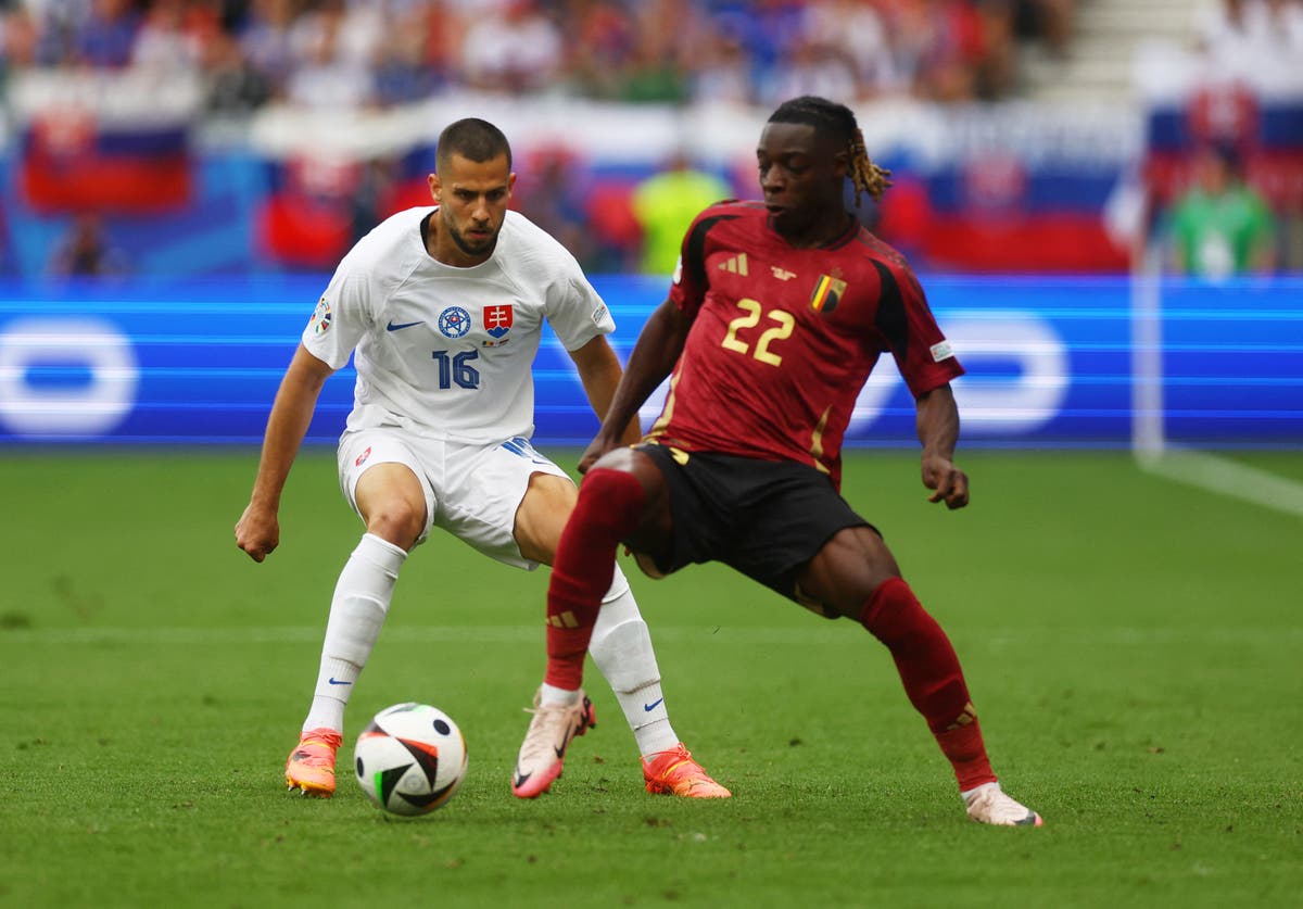 Belgium vs Slovakia LIVE: Euro 2024 latest score and goal updates