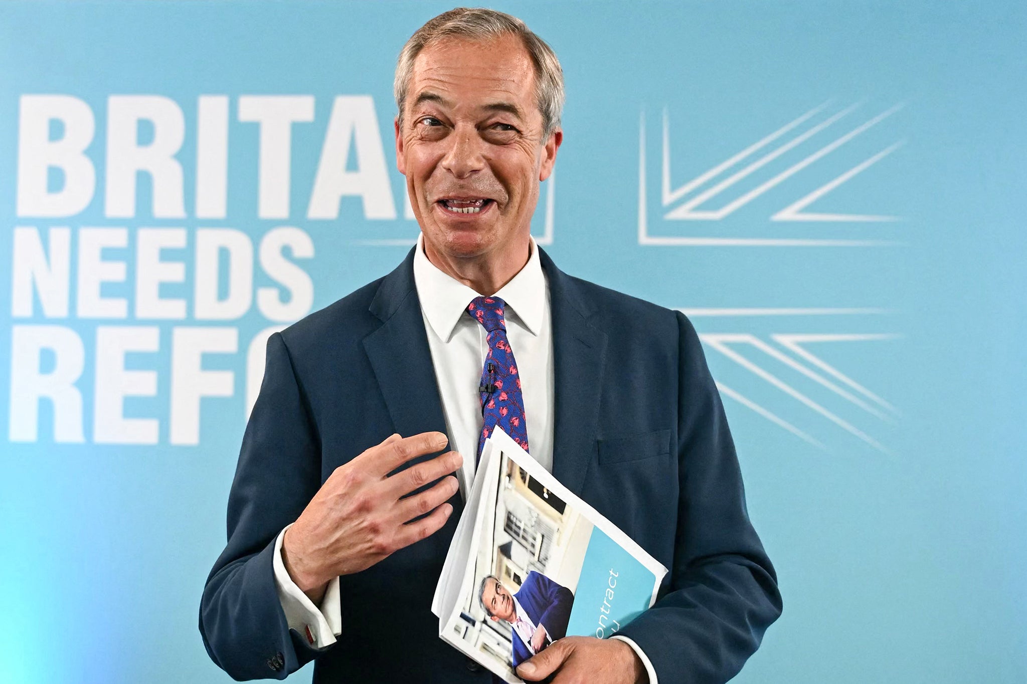 Nigel Farage, standing for parliament again after seven unsuccessful attempts, believes he will be a candidate for prime minister at the 2029 election