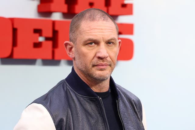 <p>Tom Hardy attends the London Gala Screening of ‘The Bikeriders’ in June 2024 </p>