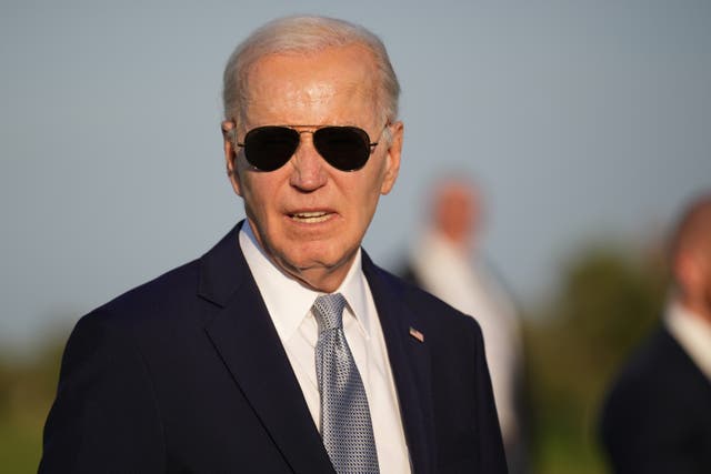<p>U.S. President Joe Biden has ramped up his attacks on his opponent, former president Donald Trump, calling him a ‘convicted criminal.’ (Photo by Christopher Furlong/Getty Images)</p>