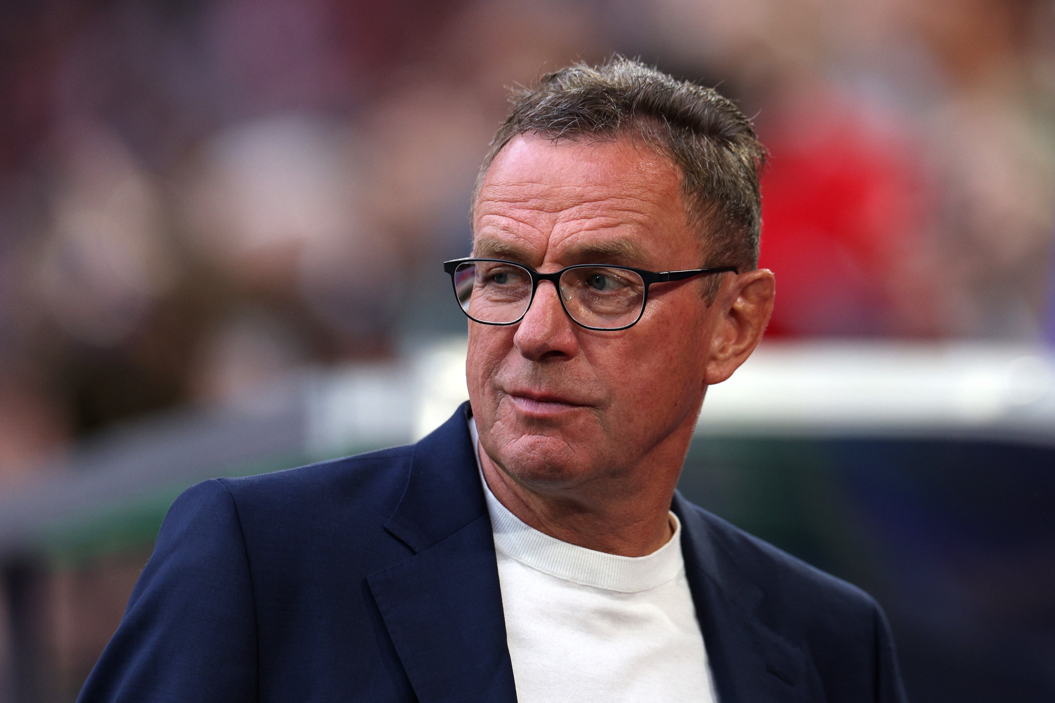 Rangnick watches on as his Austria team come up narrowly short against France