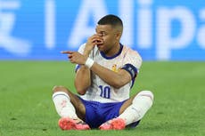Kylian Mbappe produces moment of magic, but suffers blow that could define his Euro 2024
