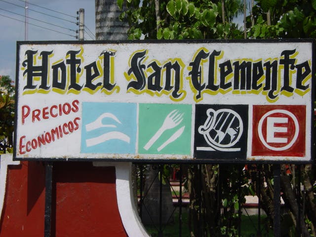 <p>Cheap trick? A hotel in Mexico</p>