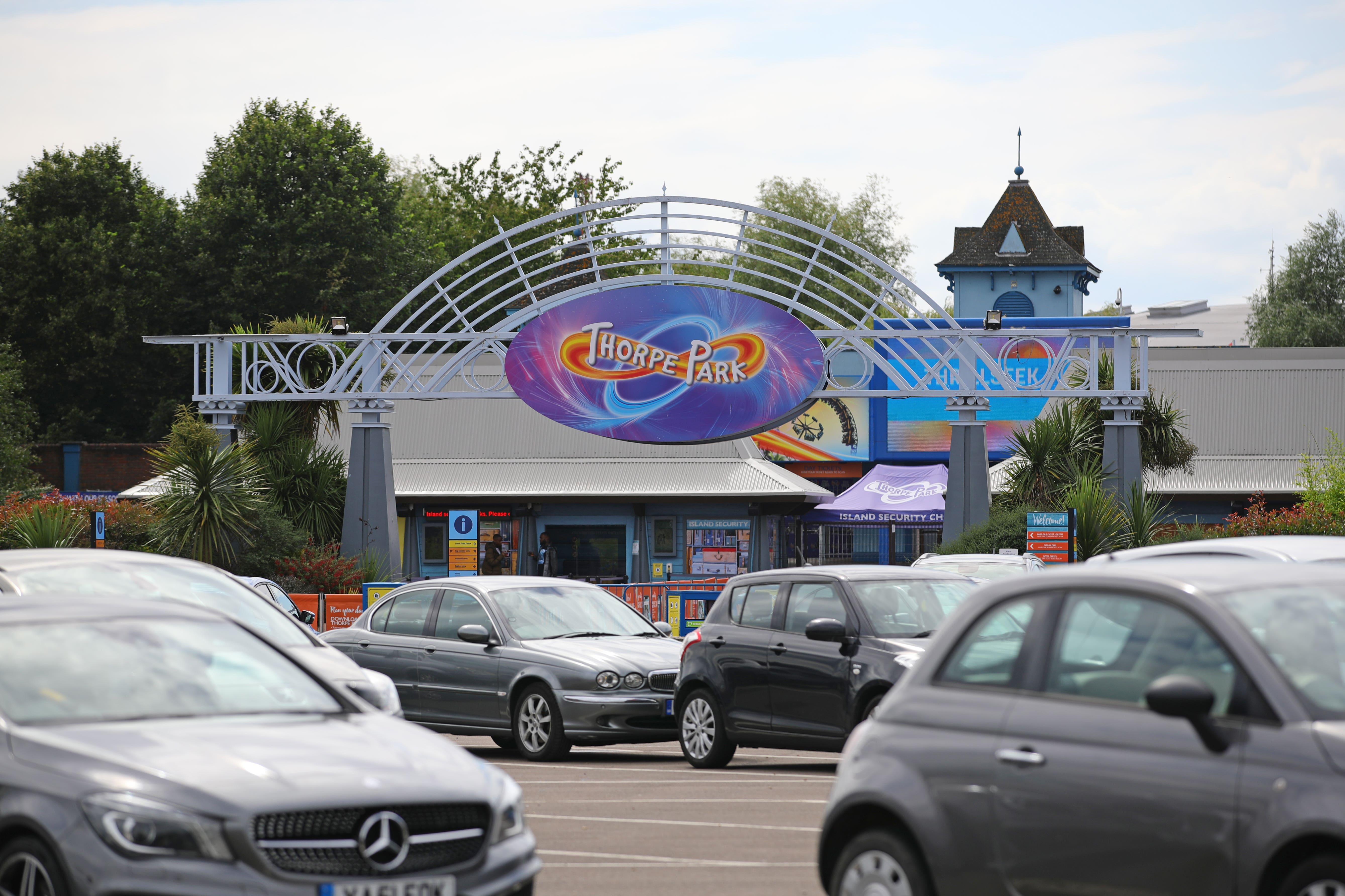 The children have gone missing after leaving Thorpe Park in Surrey (PA)