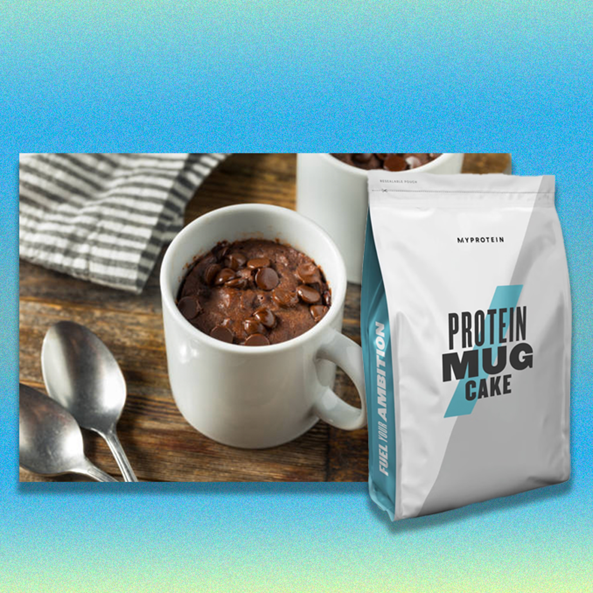 Satisfy your cravings with this mug cake mix from Myprotein