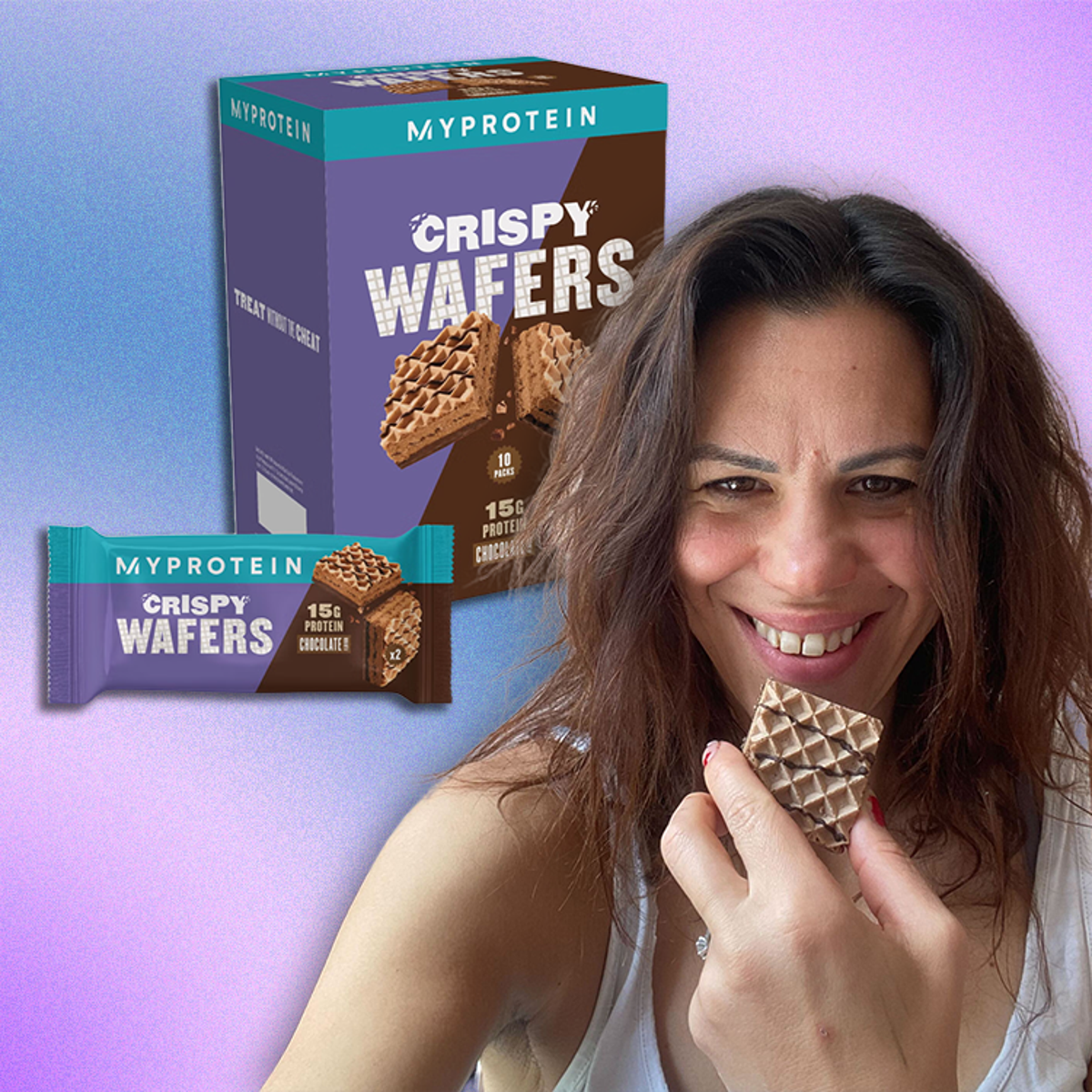 Myprotein chcocolate protein wafers review