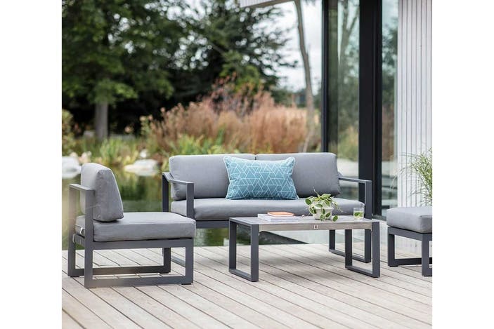 IndyBest Atkin Thyme Sofa Set Best Garden Sofa