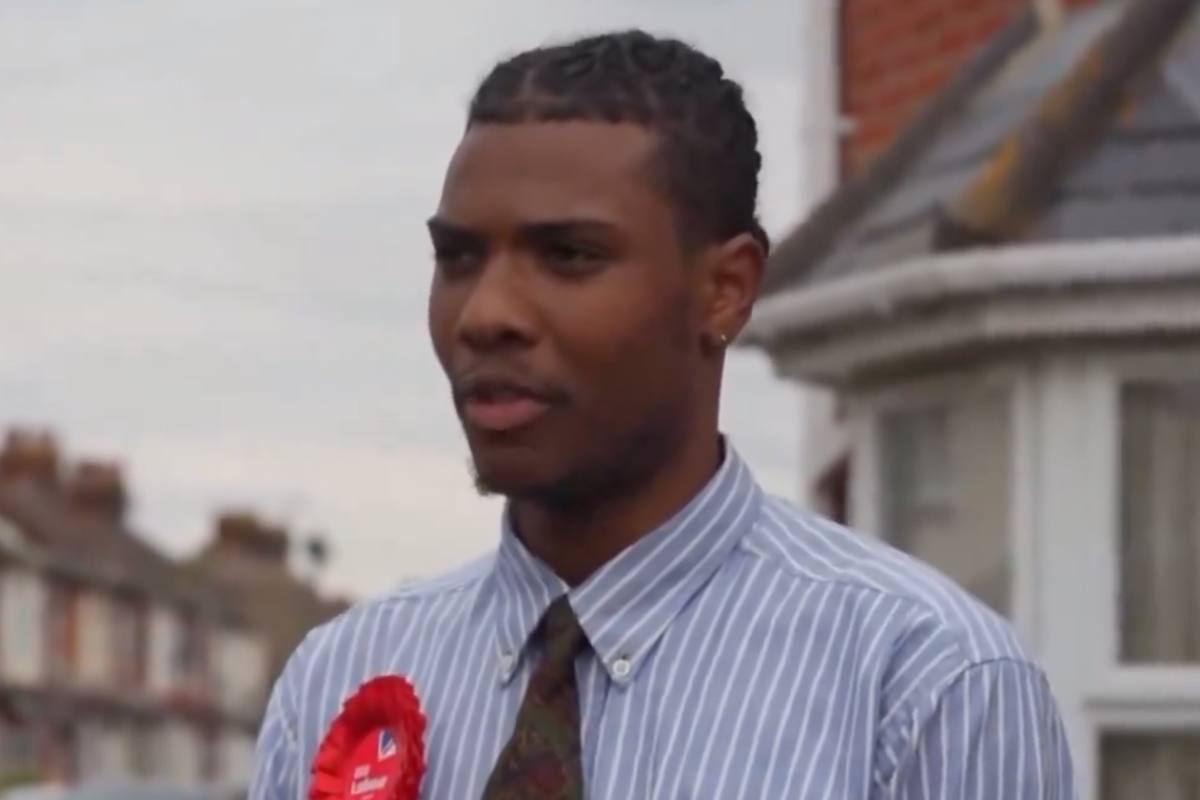 &lsquo;MP for menswear&rsquo;: Labour&rsquo;s candidate battling Farage for Clacton seat becomes unlikely fashion hit 