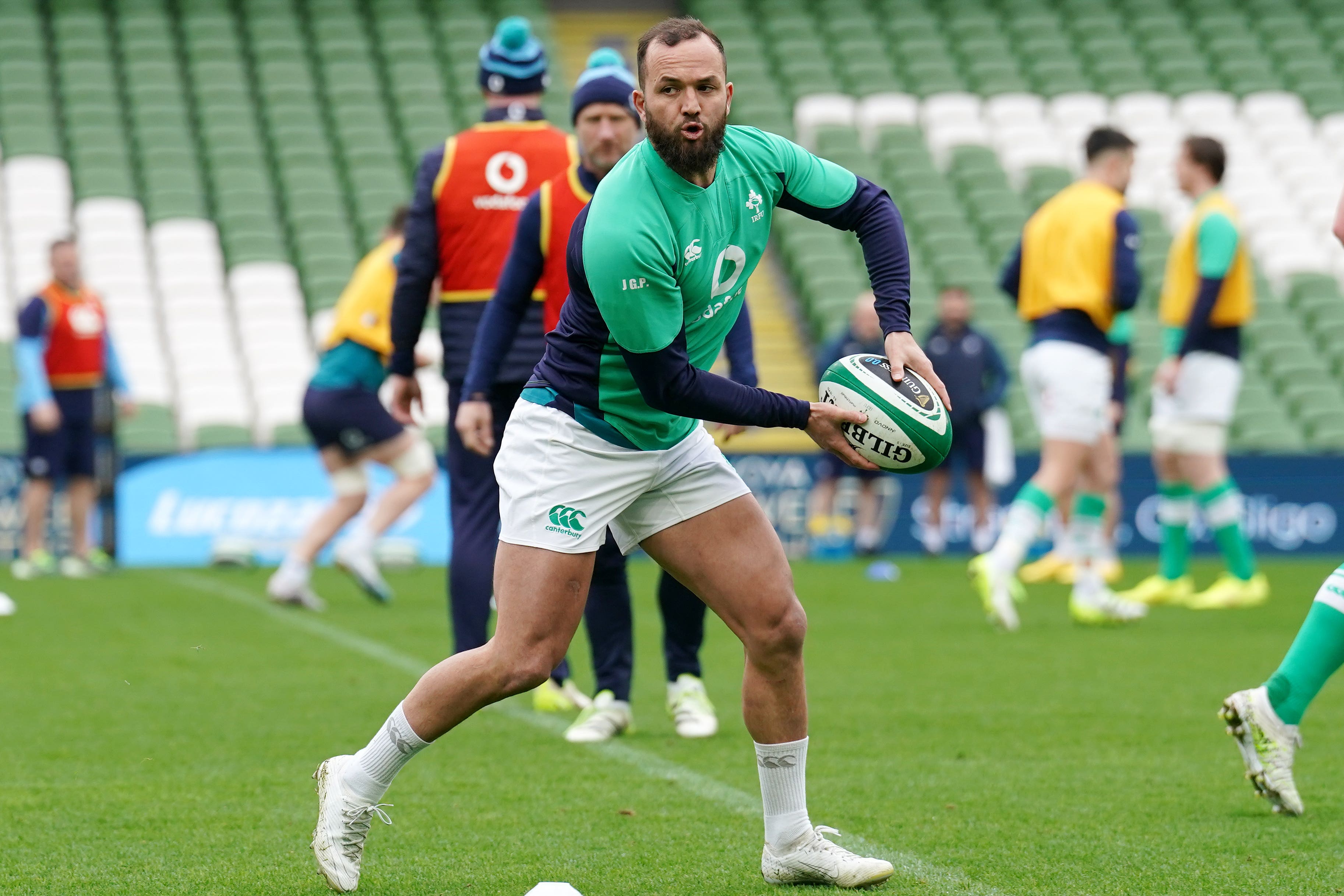 Scrum half Jamison Gibson-Park will miss Ireland’s two-Test series against South Africa