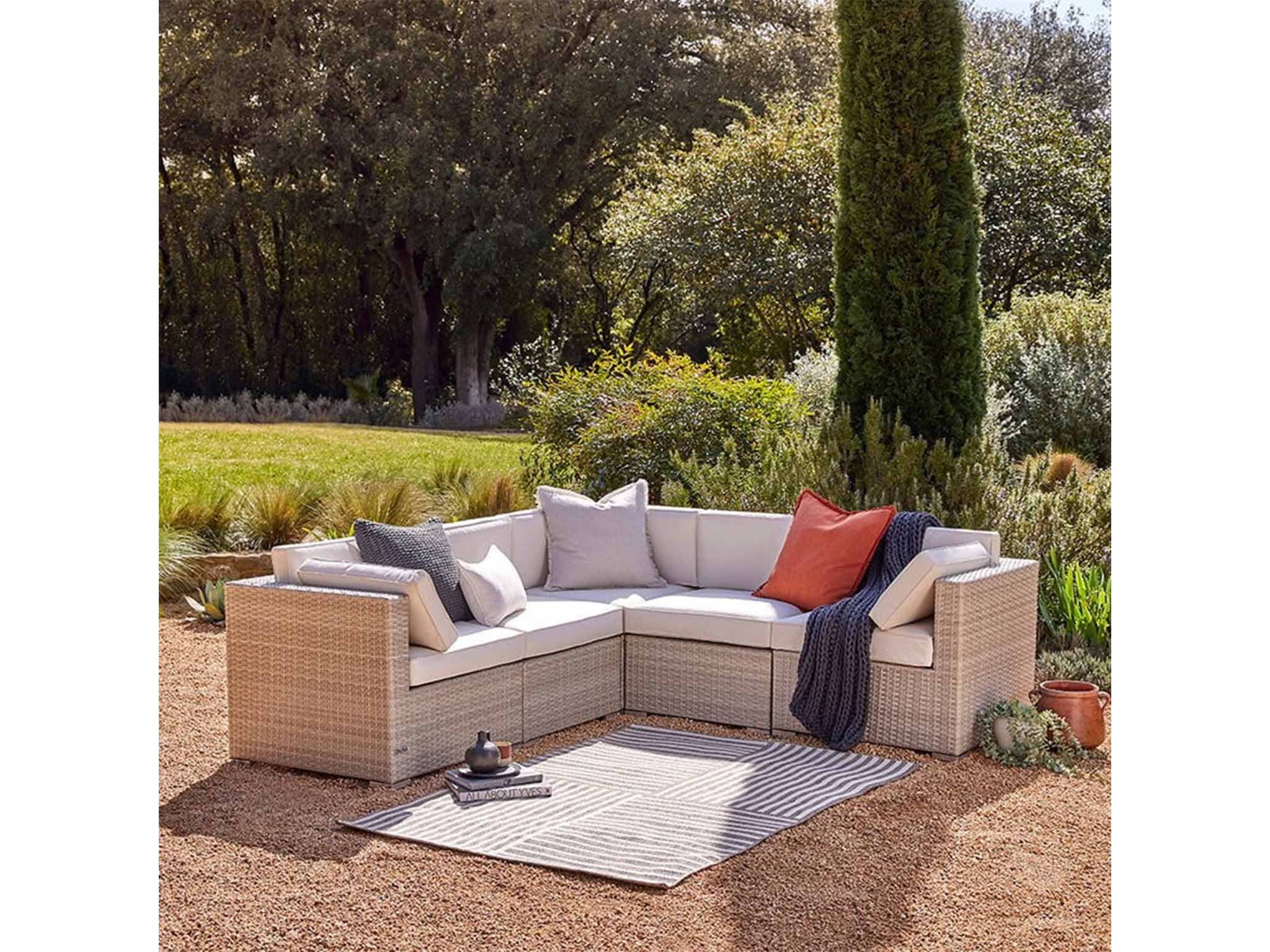 Dusk Lisbon Corner Sofa IndyBest Garden