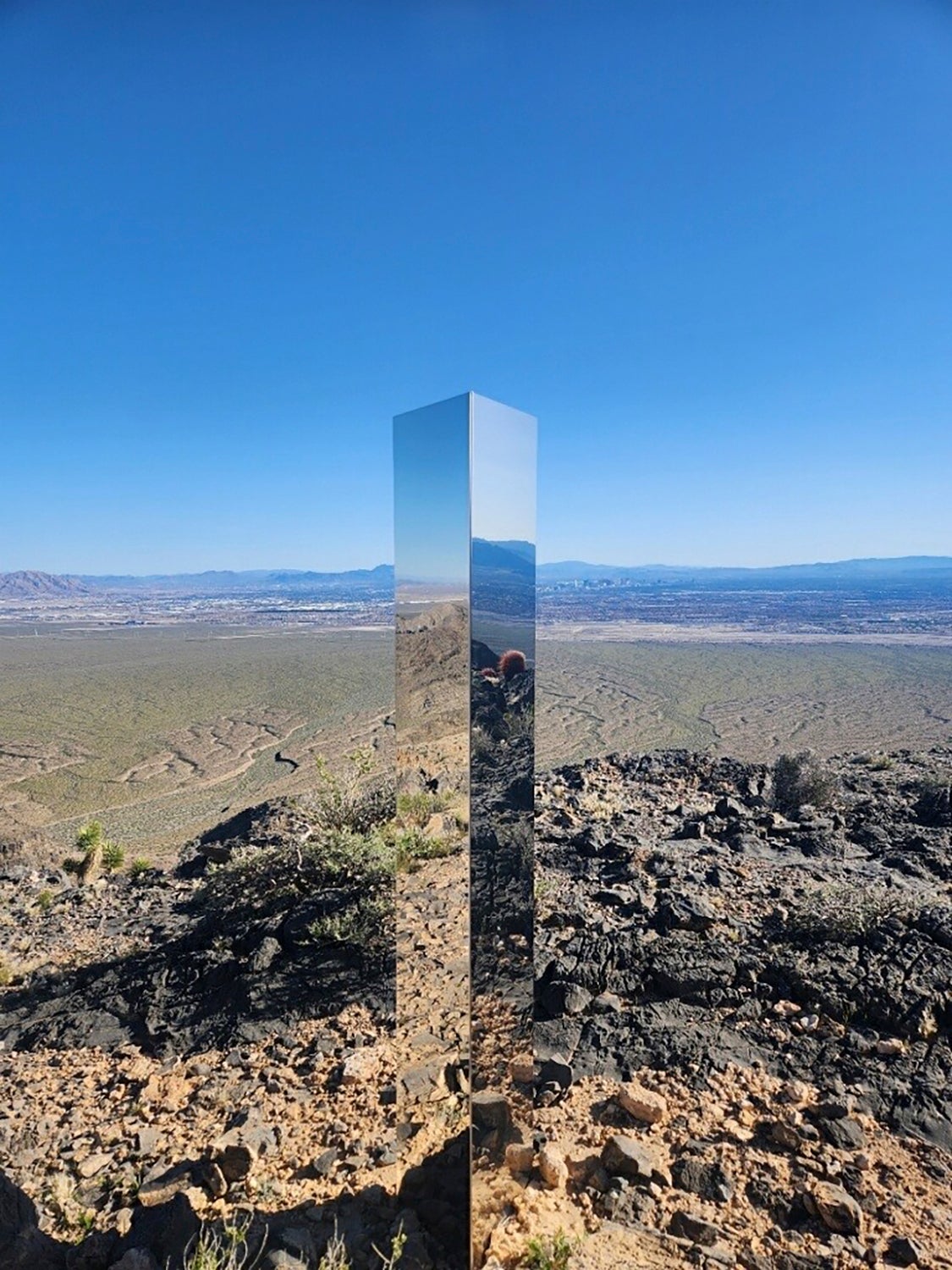 A mystery monolith popped up near Las Vegas earlier in June, but was removed by police