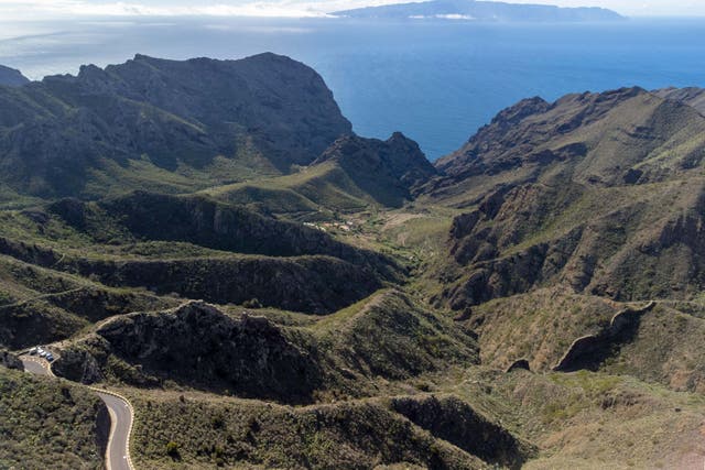 When Jay Slater’s phone cut off, his last location showed as the Rural de Teno park – a mountainous area popular with hikers (Alamy/PA)