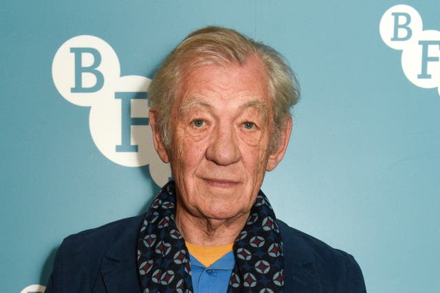 <p>Sir Ian McKellen </p>