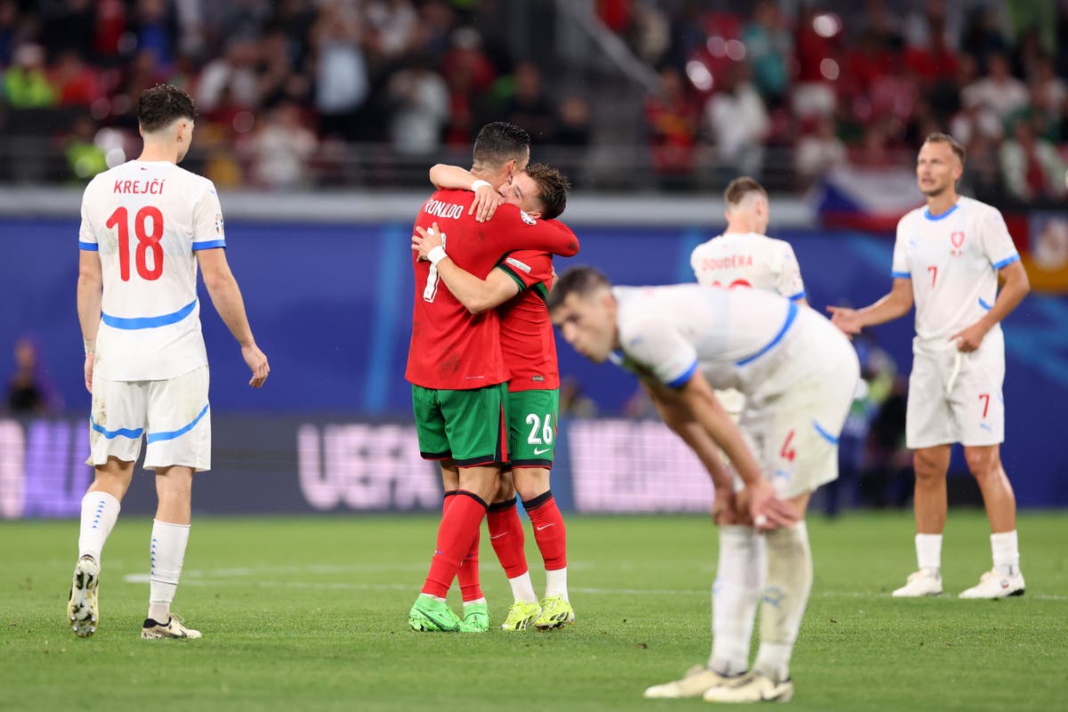 البرتغال ضد جمهورية التشيك مباشر: نتيجة يورو 2024 وهدف فرانسيسكو كونسيساو يفوز لفريق كريستيانو رونالدو