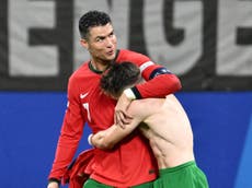Portugal player ratings vs Cezchia: Cristiano Ronaldo’s side came from behind to clinch crucial victory