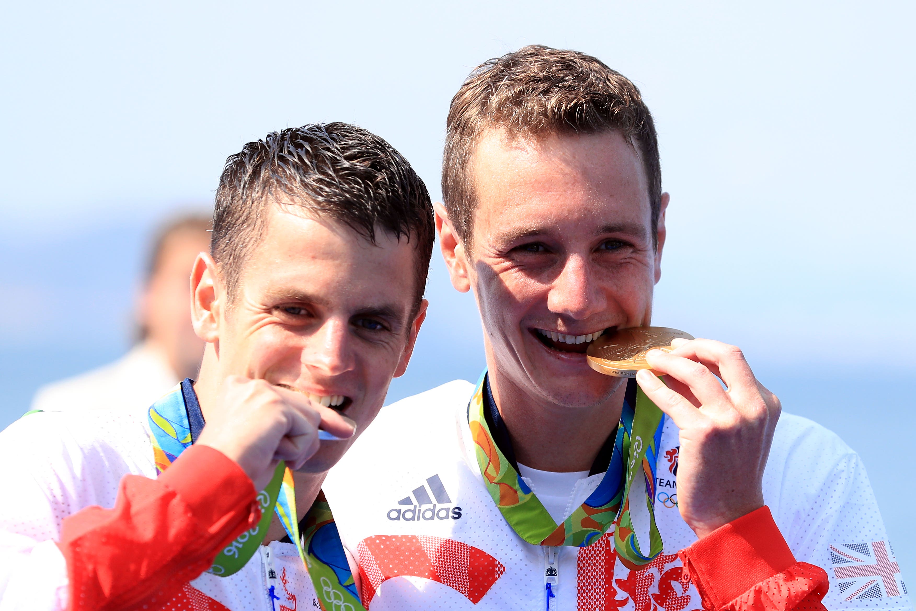 Jonny Brownlee (l) has been left out of Team GB’s Olympics squad