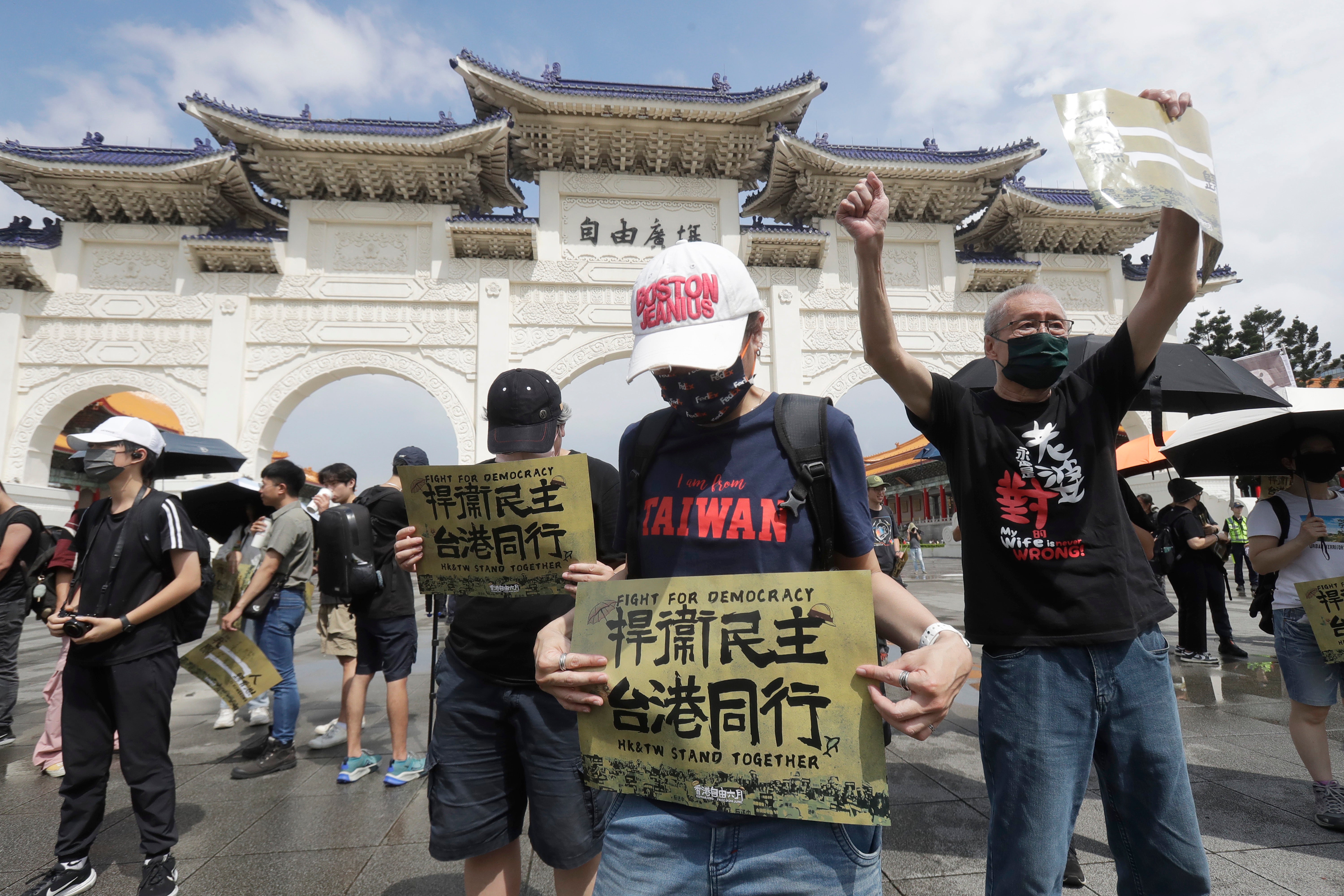 Taiwan Hong Kong Protest