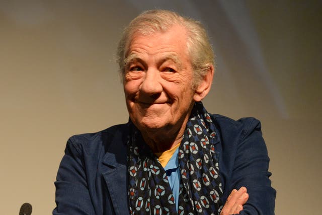 <p>Sir Ian McKellen attends the “Bent” 25th anniversary screening and Q&A at the BFI Southbank on 27 September, 2022 in London, England.</p>