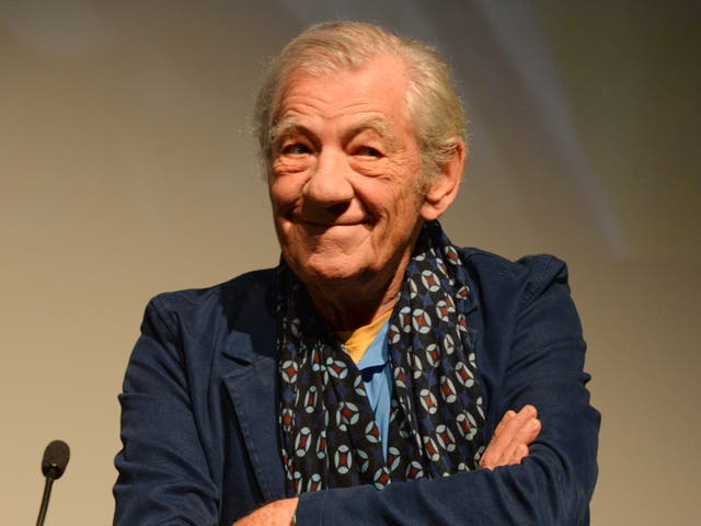 <p>Sir Ian McKellen</p>