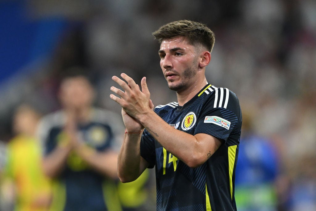 Billy Gilmour impressed after being brought in to the Scotland side