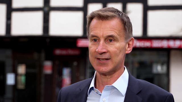 <p>Jeremy Hunt  </p>