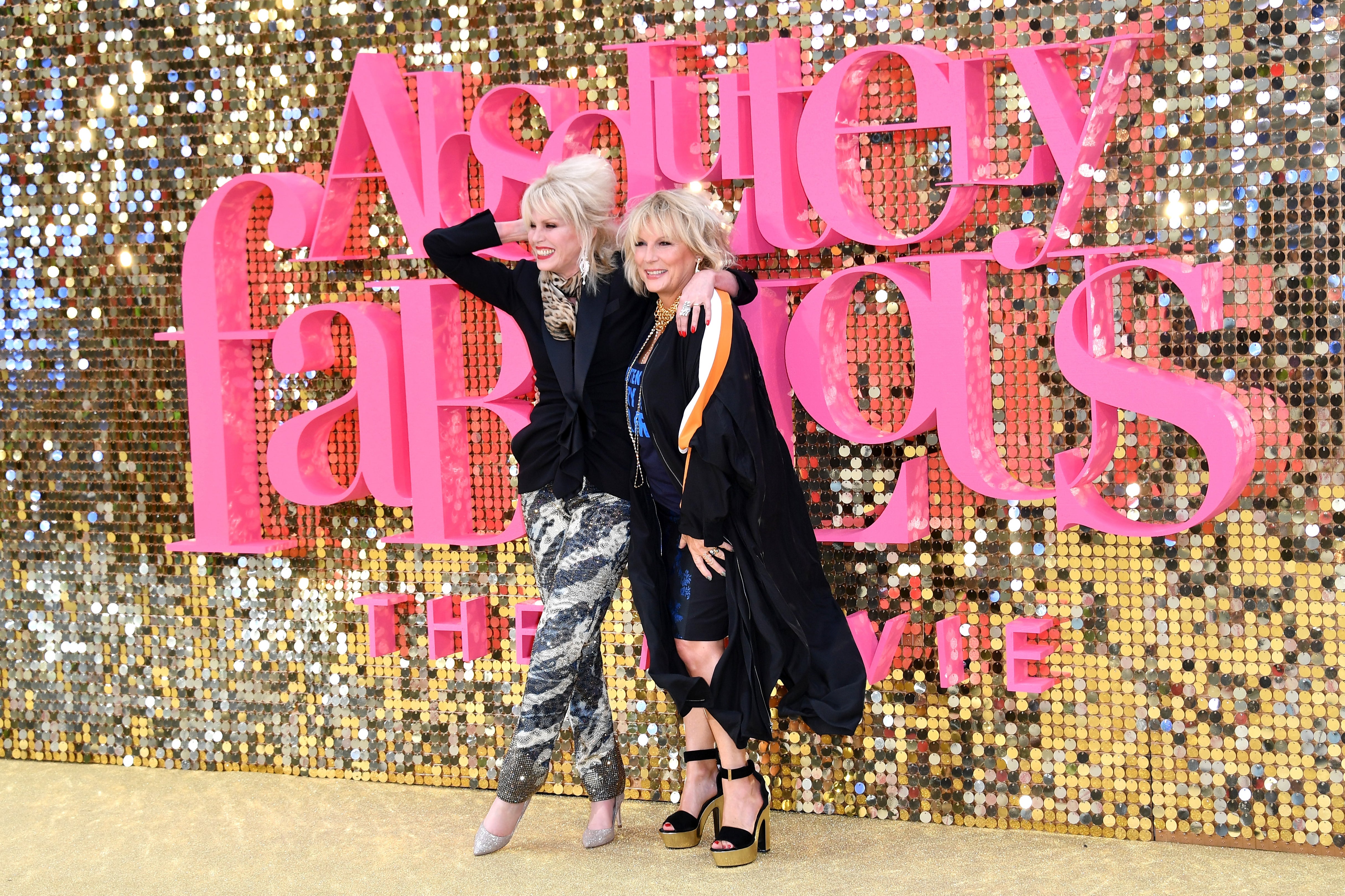 It’s the first time the cast have reunited since ‘Absolutely Fabulous: The Movie’