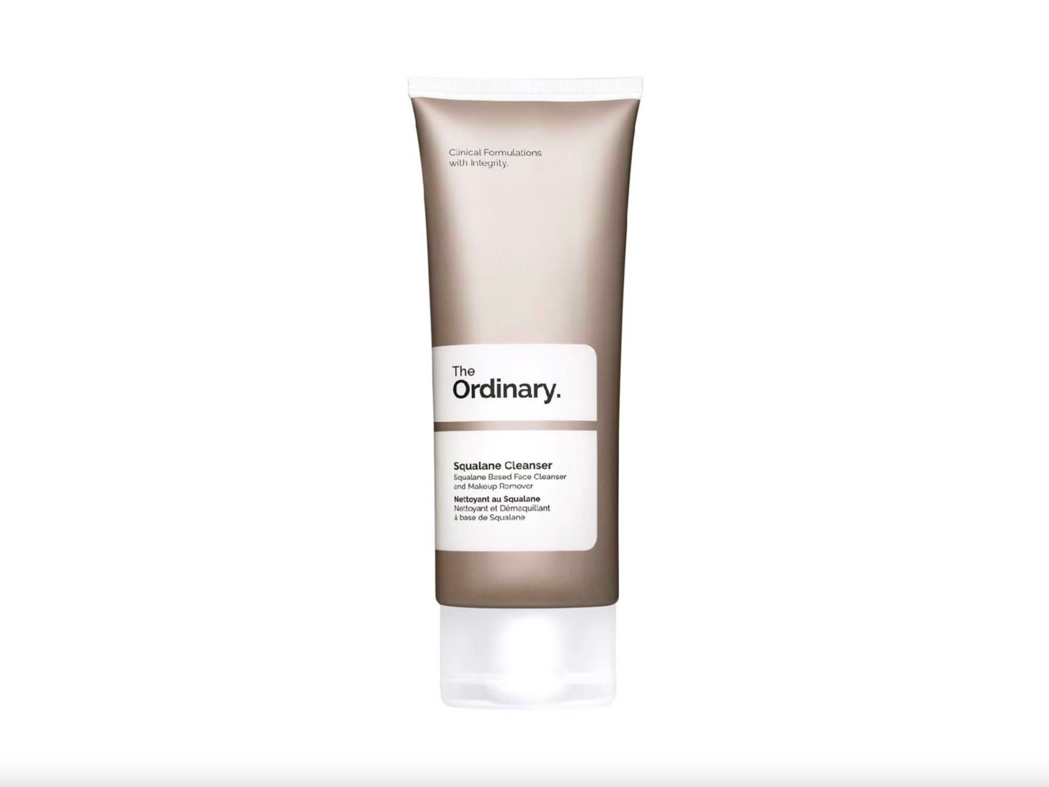 This creamy cleanser leaves skin soft and supple.