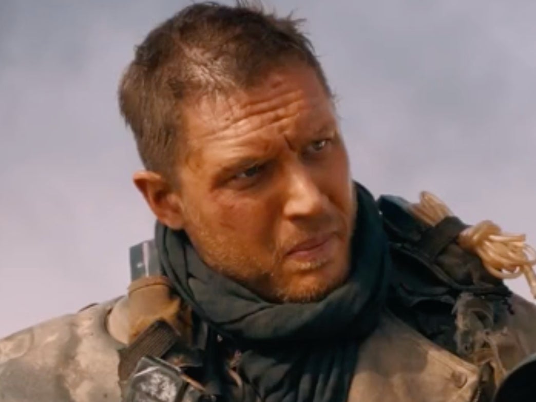 Tom Hardy em 'Mad Max: Fury Road'